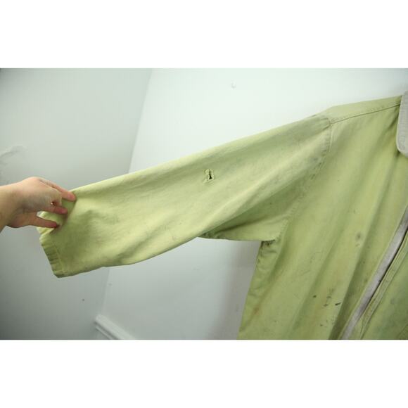 Vintage Jumpsuit Pit Crew Coveralls Panama Budweiser Cargo Ship? USA Made Worn - Picture 8 of 15